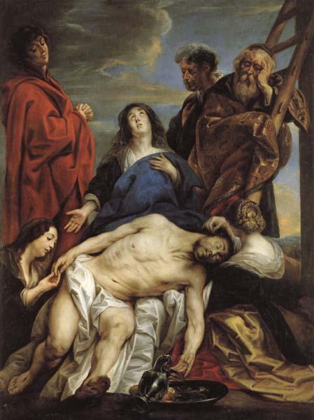 Jacob Jordaens Pieta oil painting image